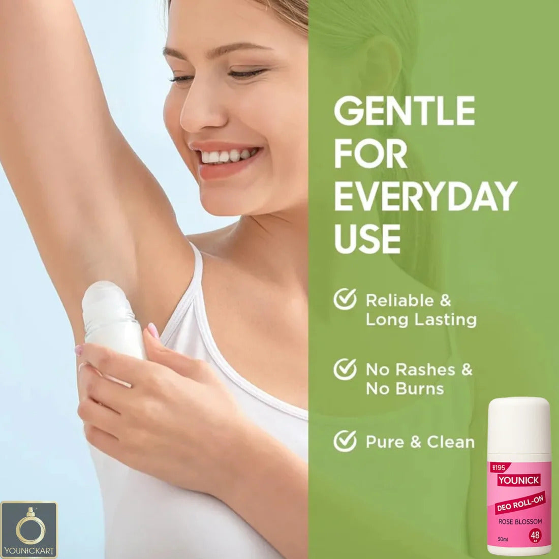 YOUNICK Deo Roll-On Combo 3