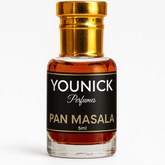 Pan Masala Attar by YOUNICK | Premium Long Lasting Non-Alcoholic Perfume Oil Roll-On (6ml & 12ml)
