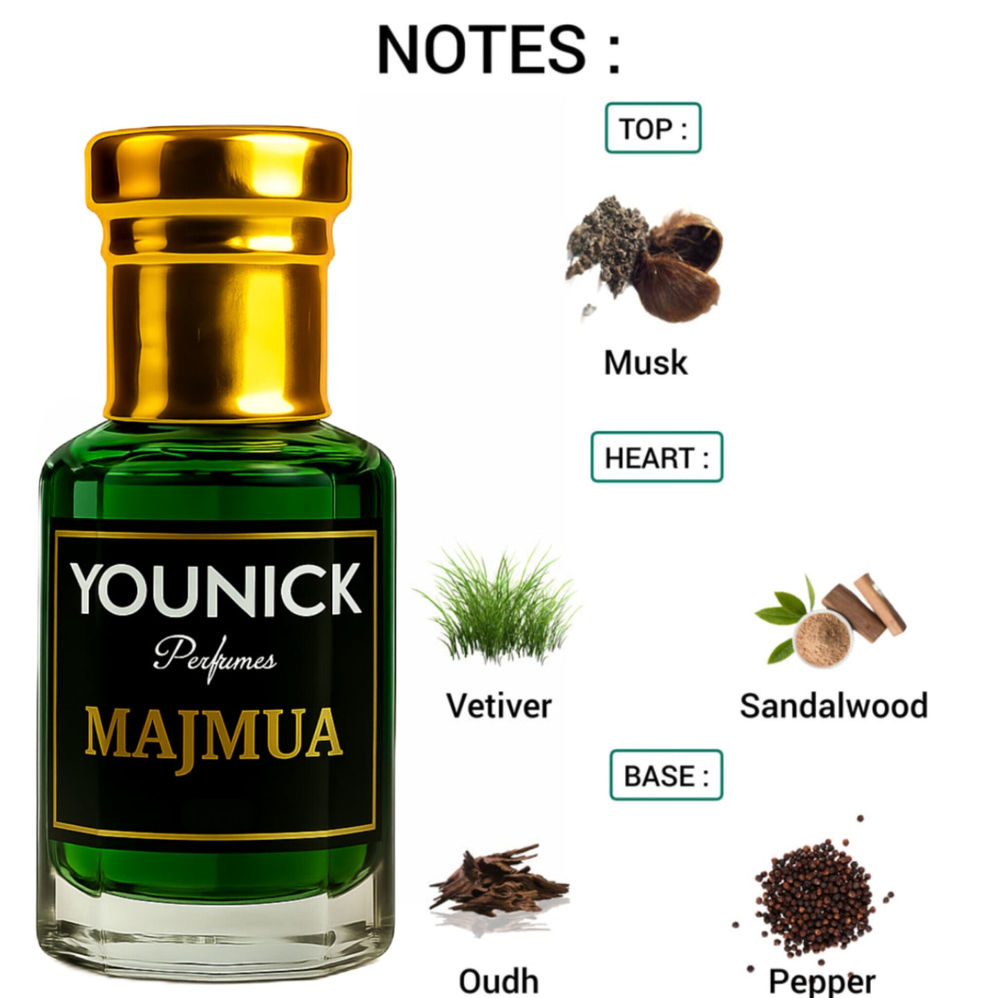 MAJMUA ORIGINAL 6ML HIGH QUALITY ATTAR