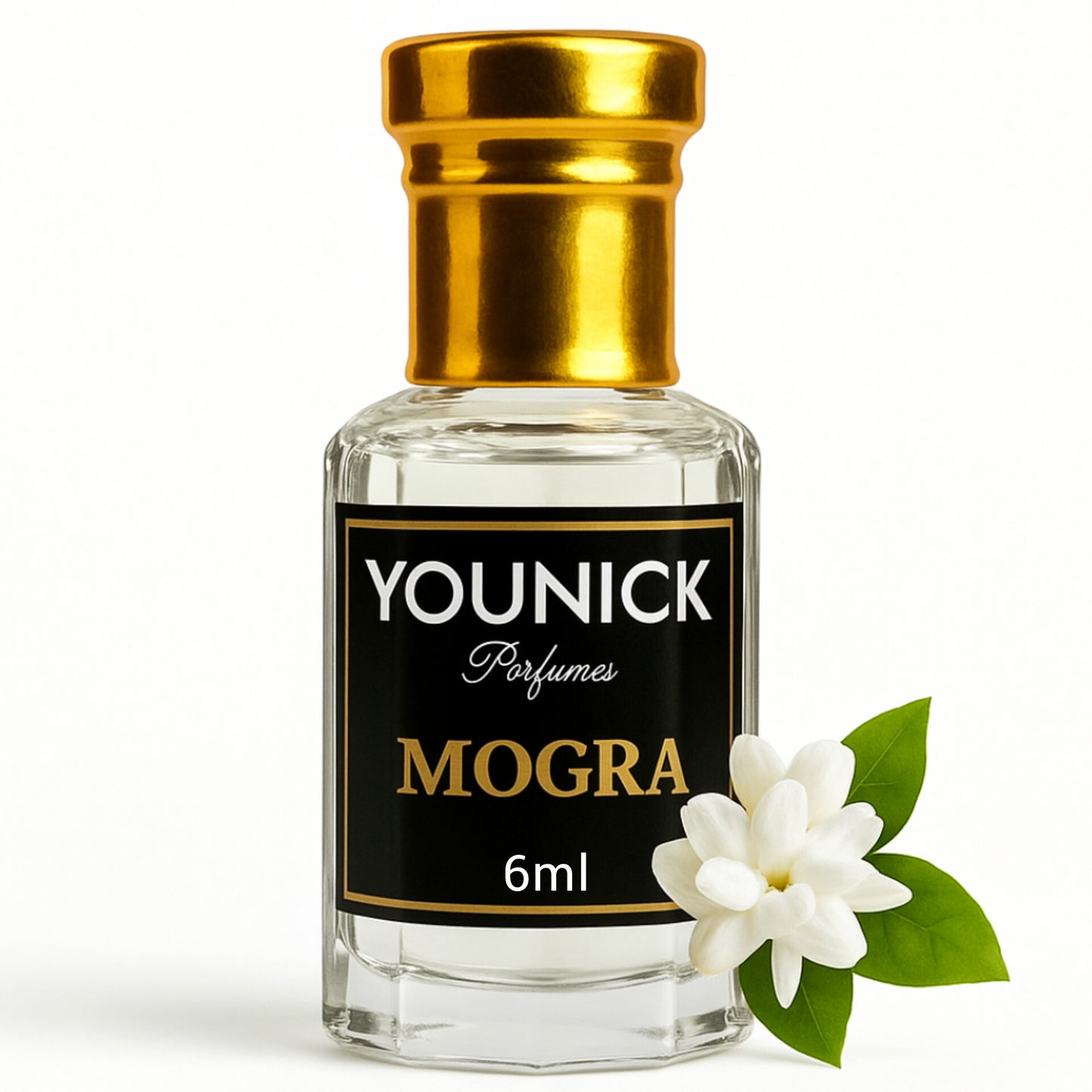 YOUNICK MOGRA Attar – Pure Jasmine Sambac Bliss | Long-Lasting Floral Unisex Fragrance (6ml / 12ml)