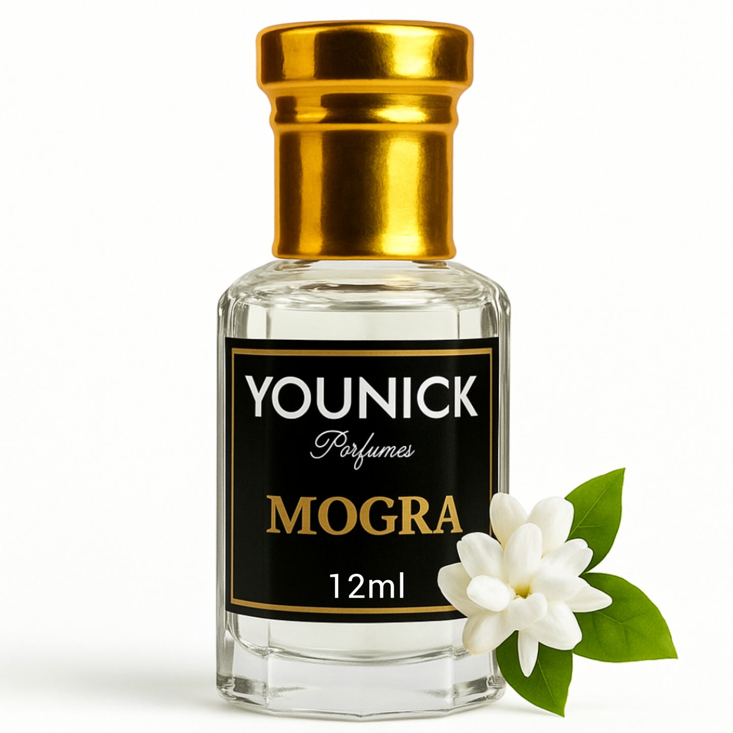 YOUNICK MOGRA Attar – Pure Jasmine Sambac Bliss | Long-Lasting Floral Unisex Fragrance (6ml / 12ml)