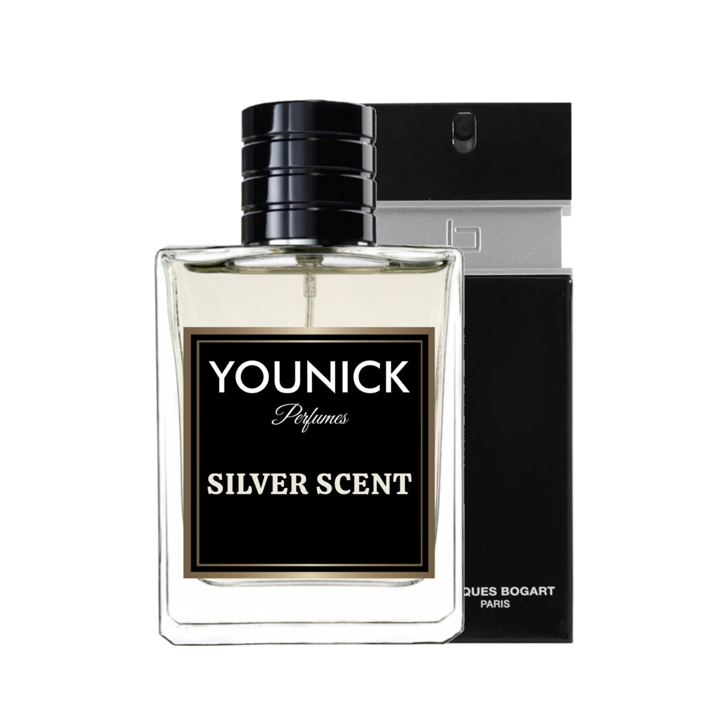 YOUNICK Silver Scent Eau De Parfum – Bold, Masculine & Timeless Fragrance (Inspired by Jacques Bogart Silver Scent)