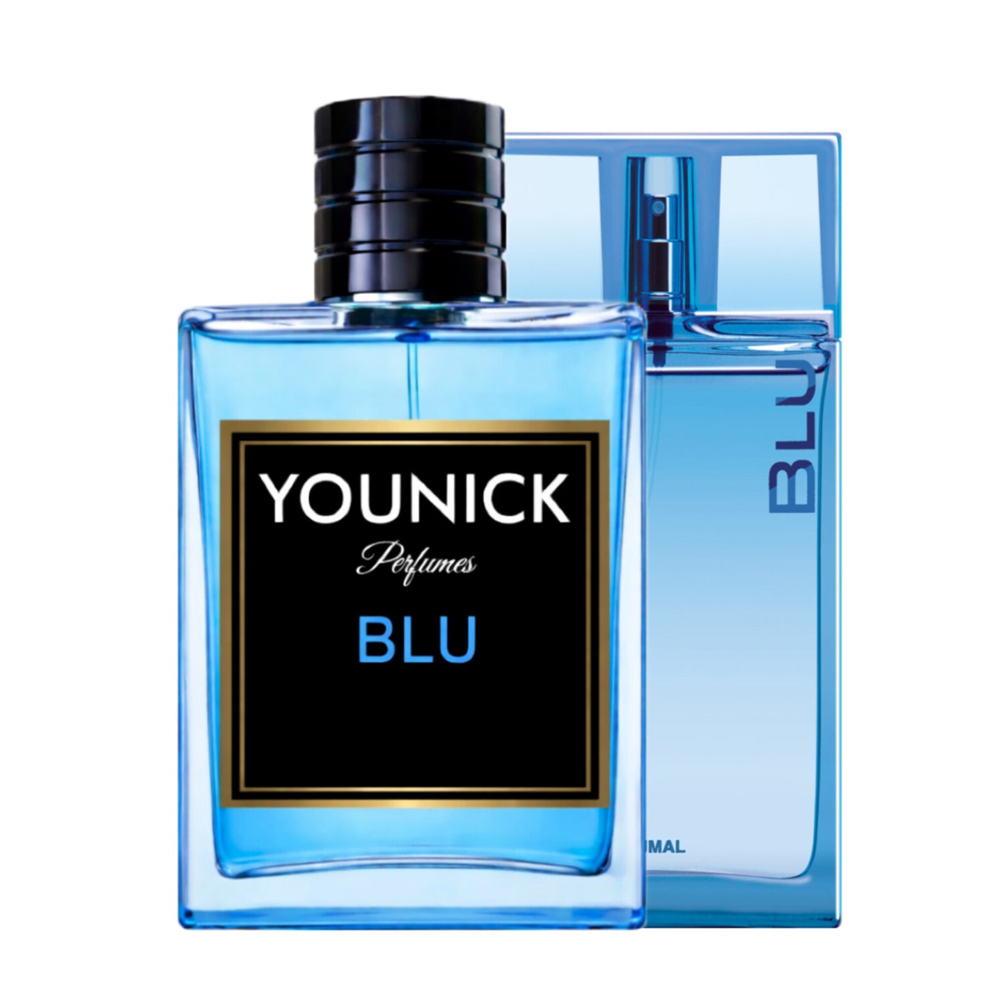 BLU by YOUNICK Perfumes – Fresh Aquatic Eau de Parfum (Inspired by Blu by Ajmal)