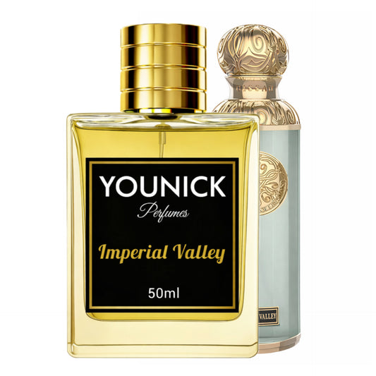 Imperial Valley Eau de Parfum by YOUNICK – Majestic Elegance in Every Note Inspired by Imperial Valley by Gissah