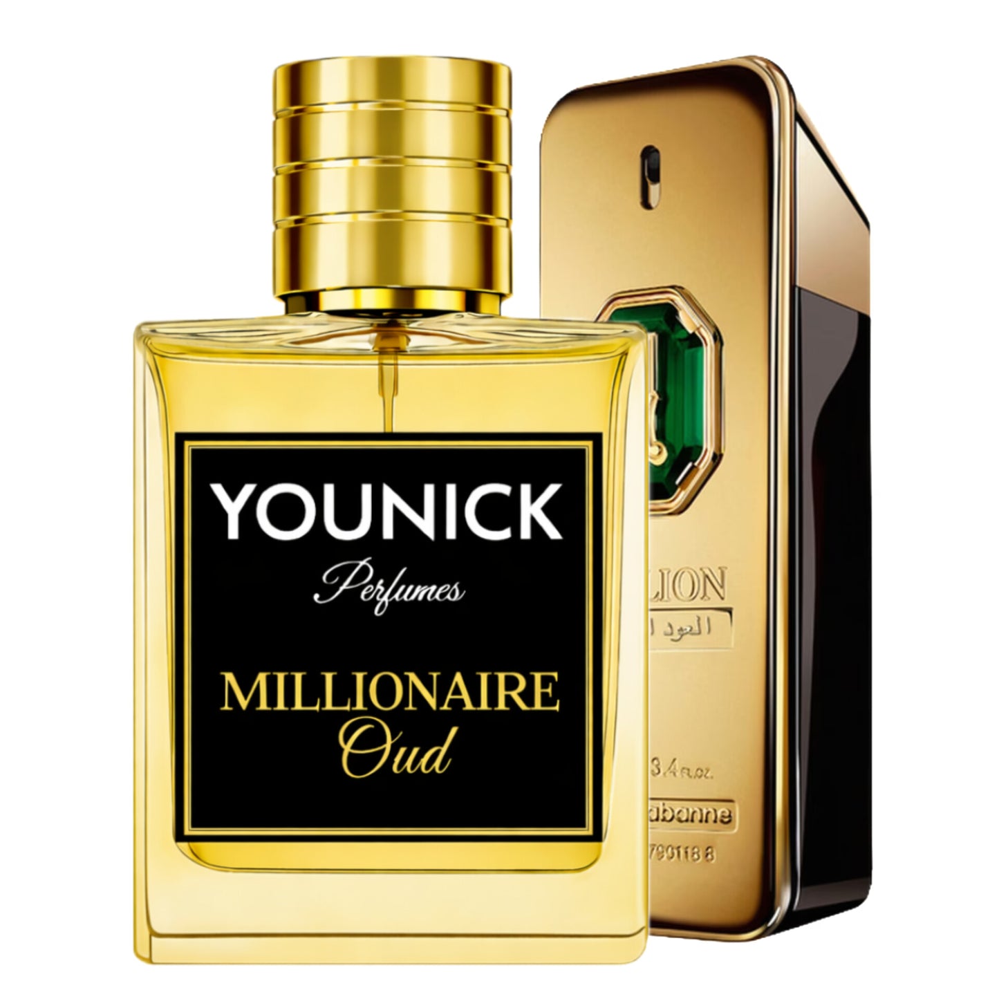 Millionaire Oud by YOUNICK Eau de Parfum Inspired by 1 Million Golden Oud by Rabanne