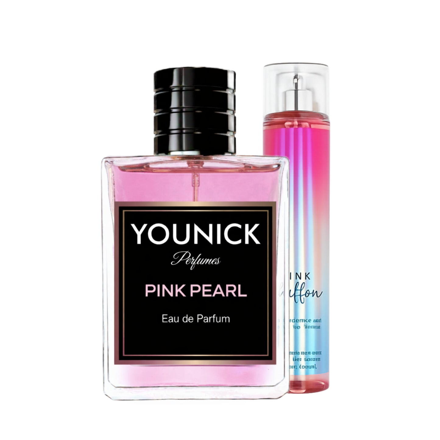 YOUNICK Pink Pearl Eau de Parfum for Women – Fruity Floral Perfume Inspired by Pink Chiffon by Bath & Body Works