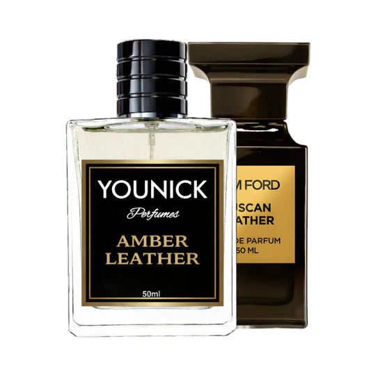 YOUNICK Amber Leather Eau de Parfum for Men | Inspired by Tom Ford Tuscan Leather