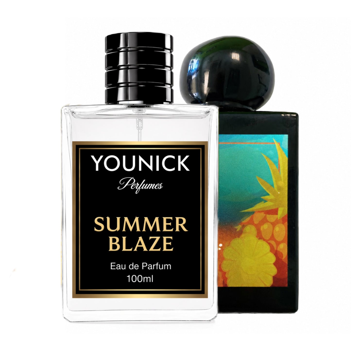 YOUNICK Summer Blaze Eau De Parfum | Tropical Fruity Marine Perfume for Men & Women