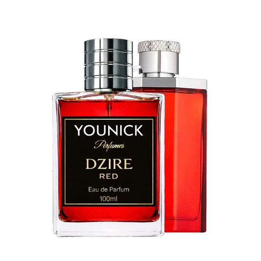 YOUNICK DZIRE RED Eau De Parfum for Men – Warm Spicy Woody Signature Fragrance