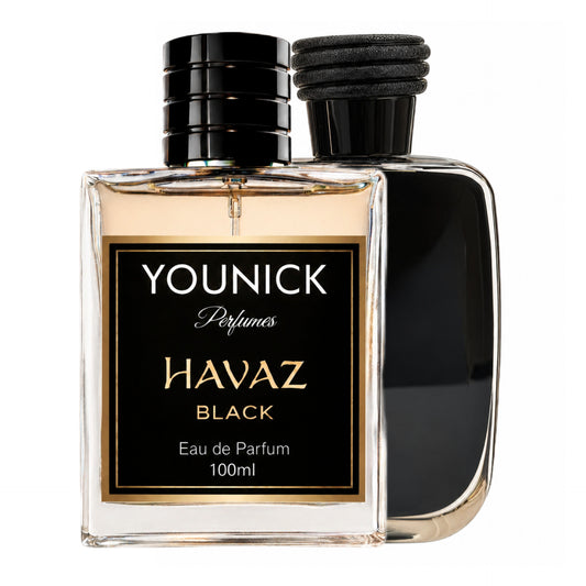 Havaz Black by YOUNICK – Bold Dark Fresh Eau De Parfum for Men
