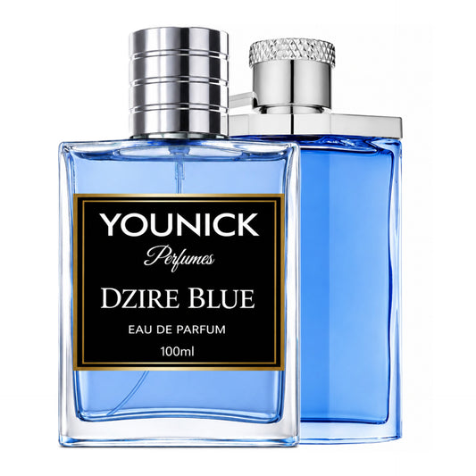 YOUNICK DZIRE BLUE Eau De Parfum | Long Lasting Fresh Citrus Woody Perfume for Men