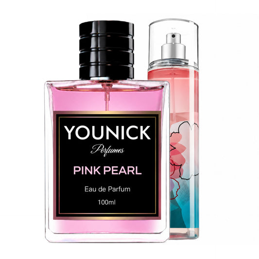 YOUNICK Pink Pearl Eau de Parfum for Women – Fruity Floral Perfume