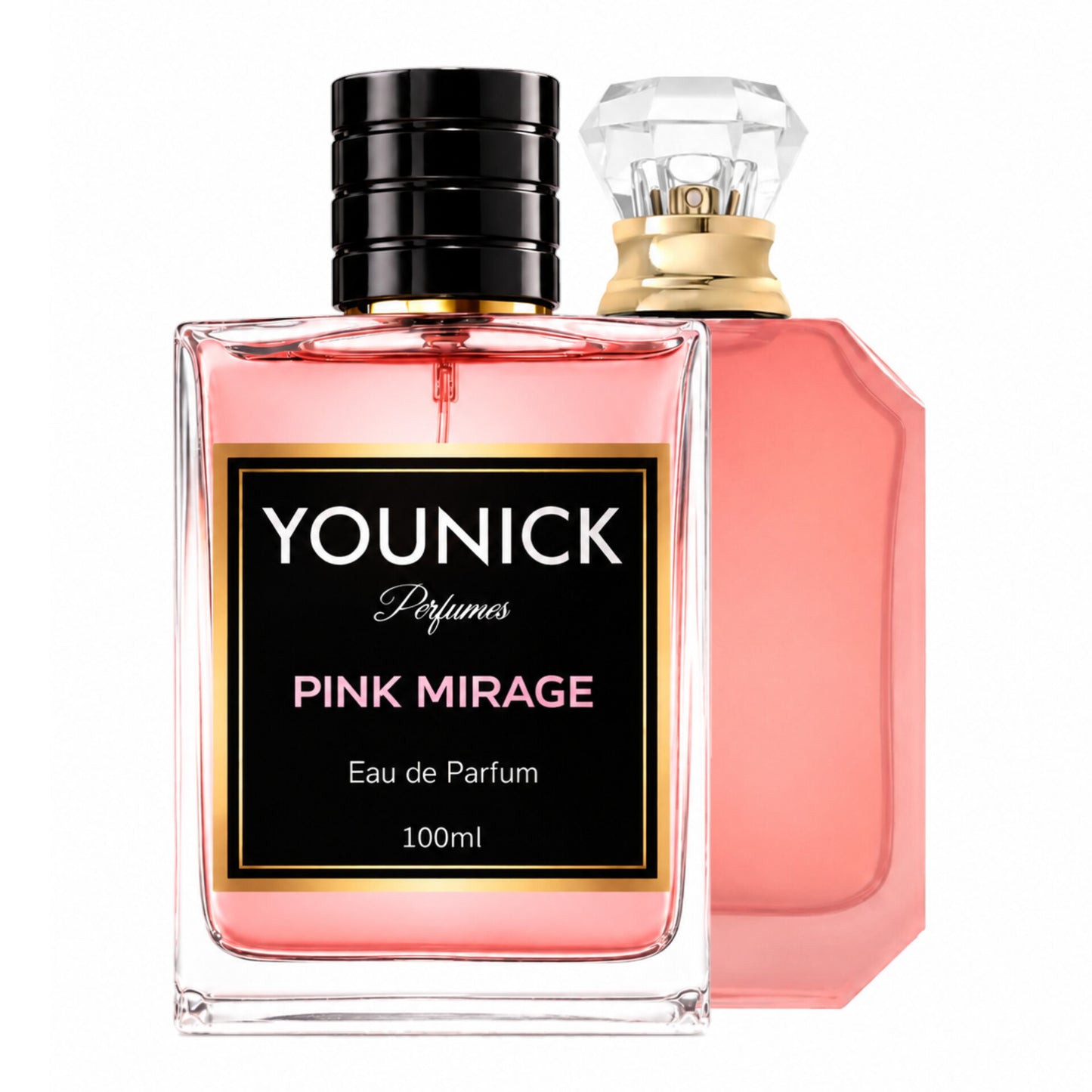 YOUNICK Pink Mirage Eau De Parfum – Sparkling Lychee & Floral Vanilla Luxury Perfume