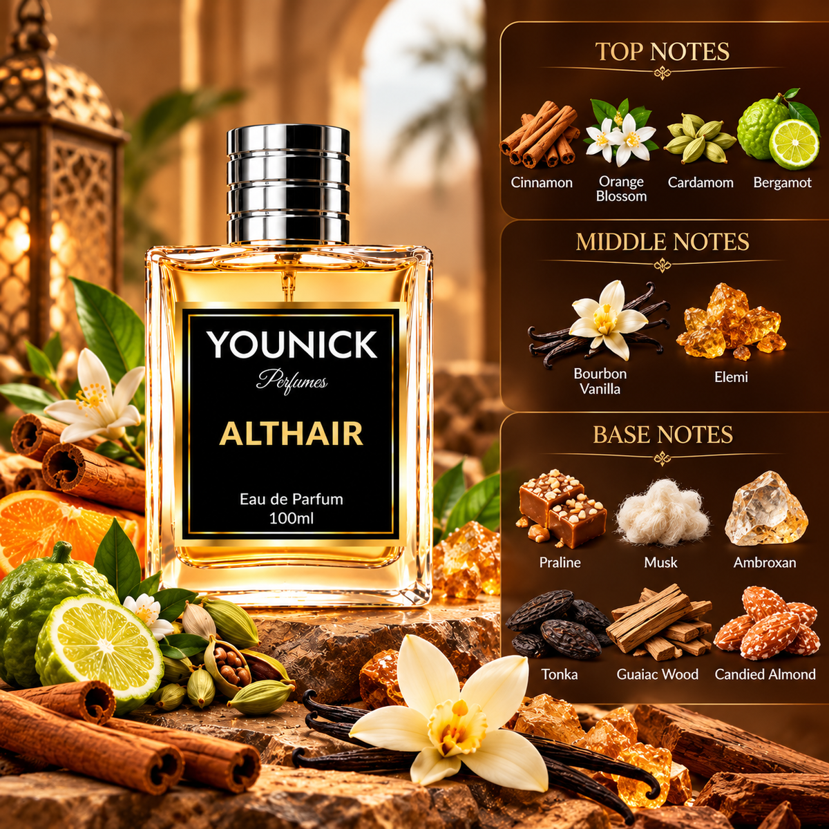 YOUNICK ALTHAIR Eau de Parfum Inspired by Althaïr by Parfums de Marly