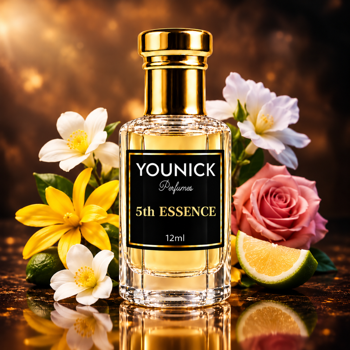 YOUNICK 5th Essence Attar 6ml / 12ml / 25ml – Inspired by Chanel No. 5