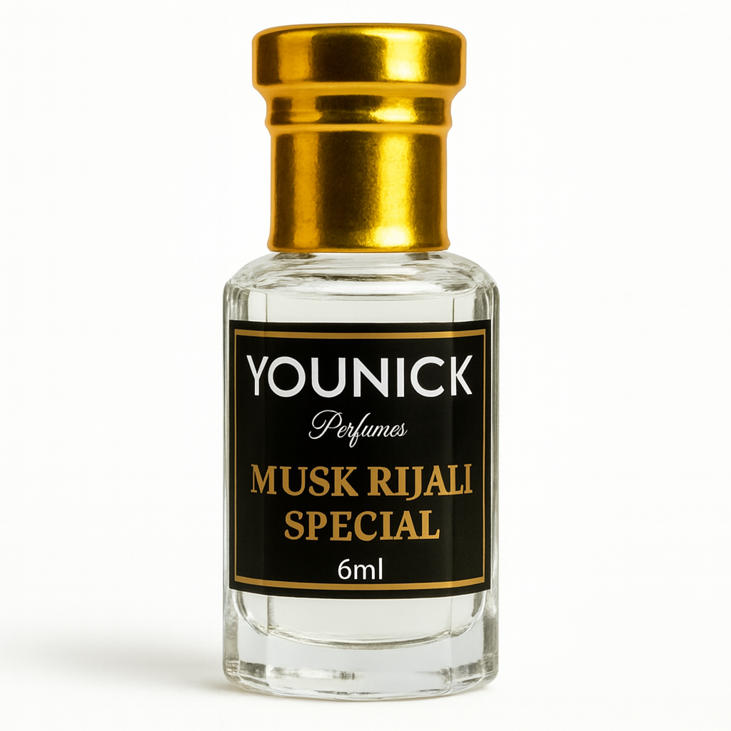 YOUNICK Musk Rijali Attar – Woody Musky Roll-On for Men (6ml & 12ml)