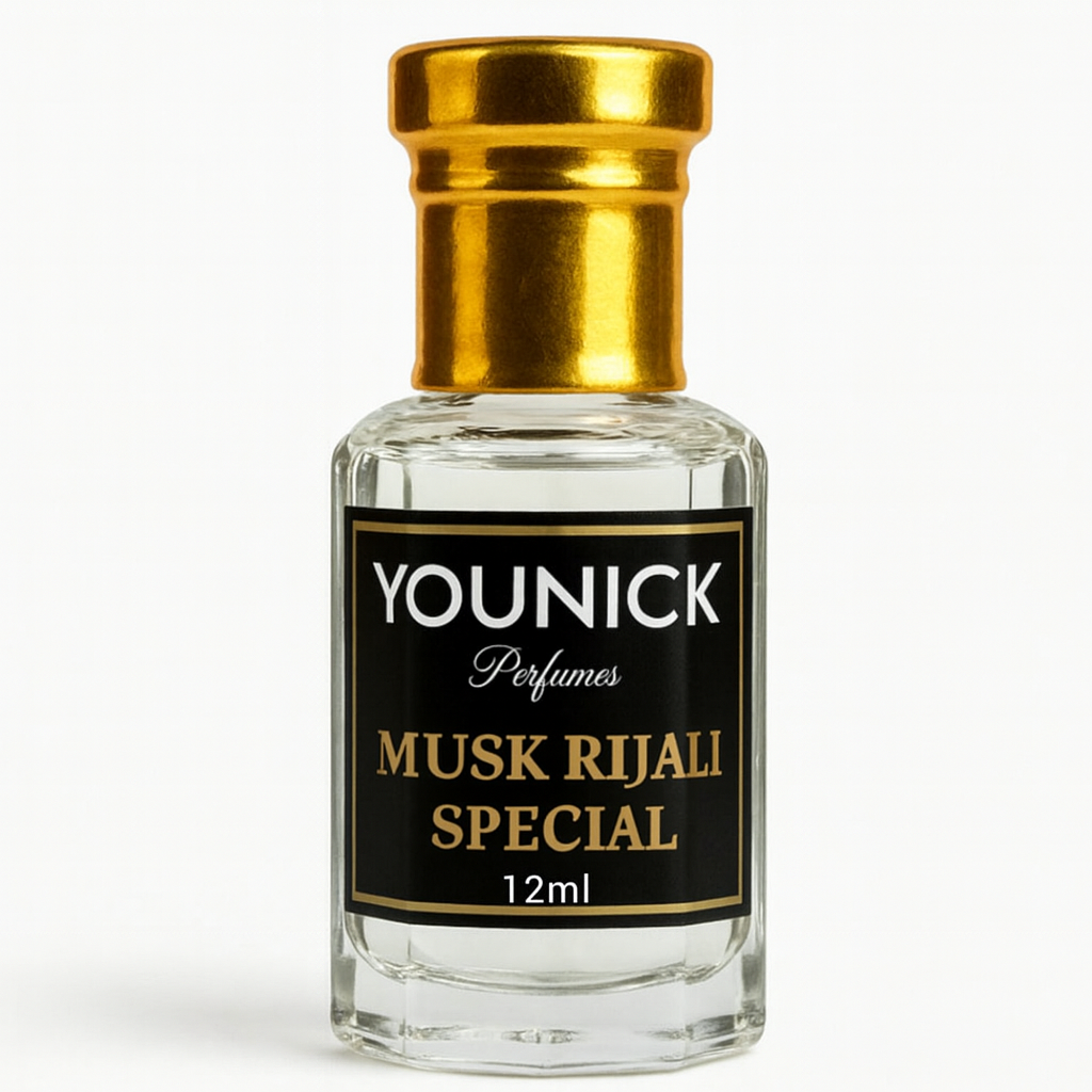 YOUNICK Musk Rijali Attar – Woody Musky Roll-On for Men (6ml & 12ml)